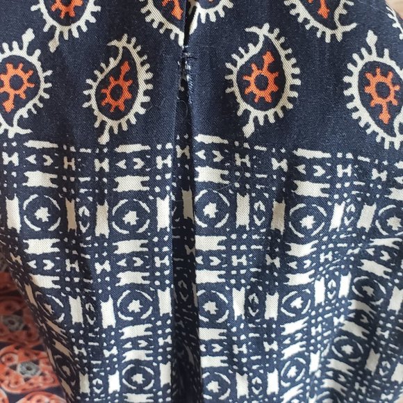 ZARA BASIC V-NECK BOHO DRESS - Picture 4 of 4